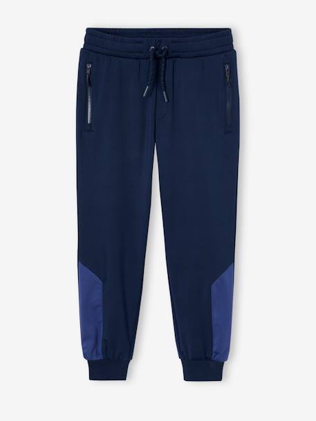 Jungen Sporthose mit Kontrasteffekten marine 1