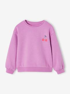 Maedchenkleidung-Mädchen Sweatshirt mit Print Basics