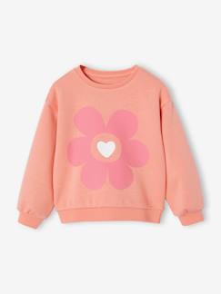 Maedchenkleidung-Mädchen Sweatshirt mit Print Basics