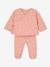 Baby-Set: Wickeljacke & Hose Oeko-Tex rosa 1