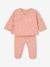 Baby-Set: Wickeljacke & Hose Oeko-Tex rosa 7