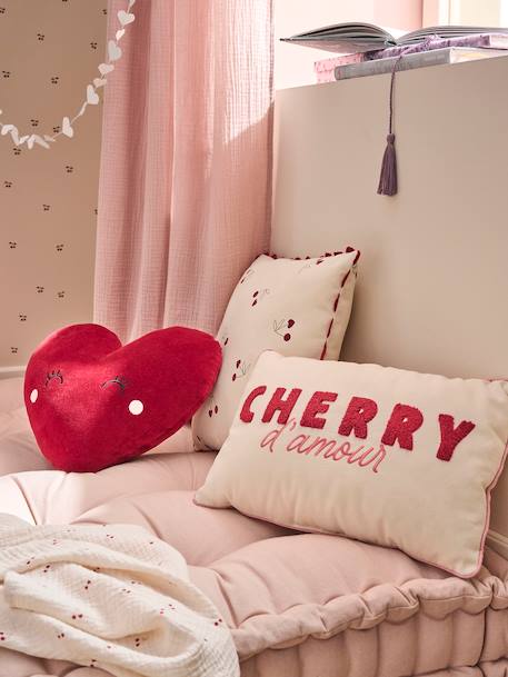 3er-Set Kinderzimmer Kissen CHERRY beige 1