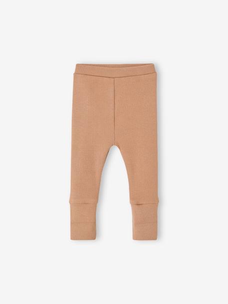 Baby Leggings BASIC beige+braun+goldgelb+marine+rosa 5