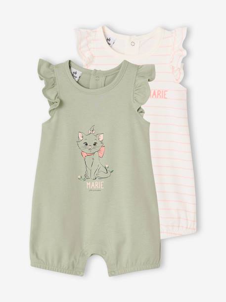 2er-Pack Baby Kurzoveralls Disney Animals aqua 1