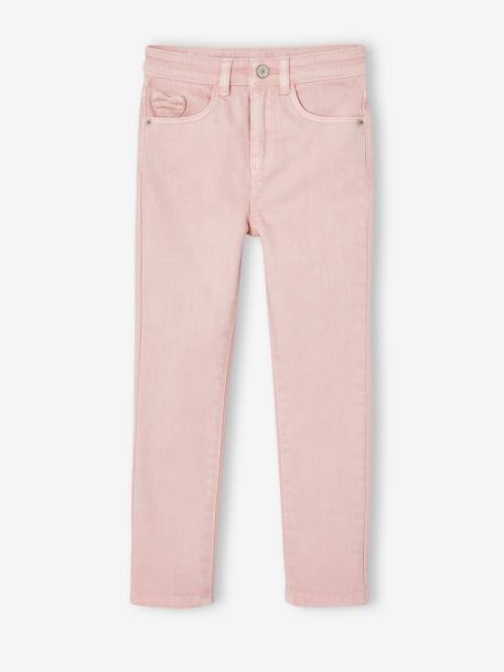 Mädchen Slim-Hose, Hüftweite SLIM pudrig rosa+salbeigrün 1