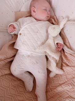 Babymode-Baby-Sets-Baby-Set: Wickeljacke mit Knopfverschluss & Hose OEKO-TEX®