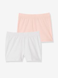 Maedchenkleidung-Unterwäsche, Socken, Strumpfhosen-2er-Pack Mädchen Shortys Oeko-Tex