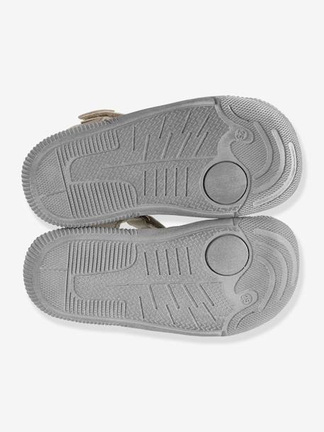 Jungen Sandalen mit Anziehtrick grau 5