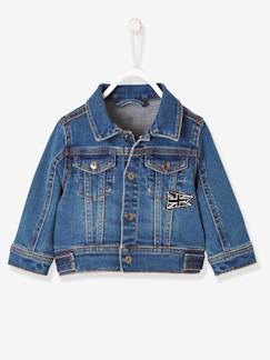 -Jeansjacke für Baby Jungen, Union-Jack