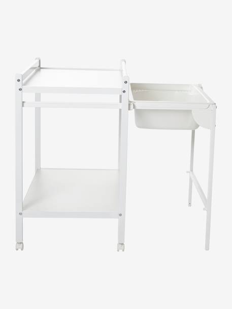 Babyzimmer Wickeltisch mit Badewanne MAGICTUB - natur/weiß+weiß - 8