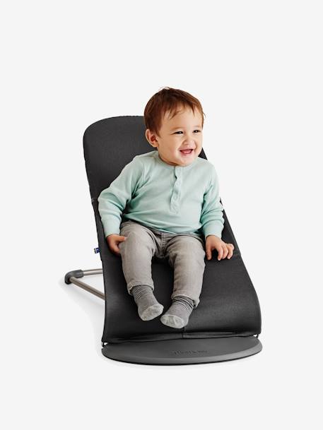 Ergonomische Babywippe BLISS BABYBJÖRN anthrazit+nachtblau+sandfarben+schwarz 22