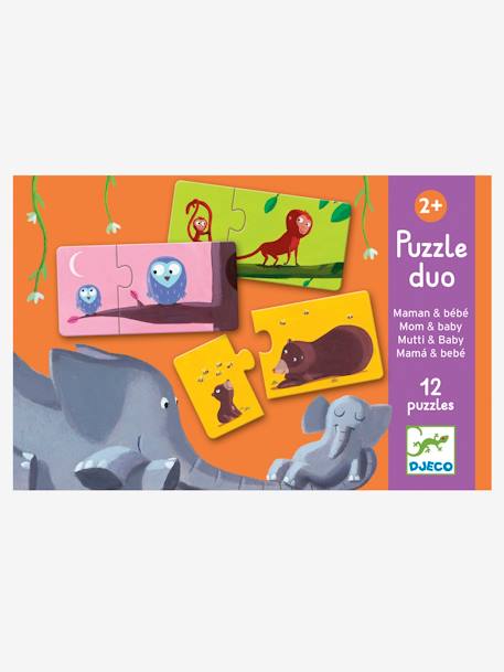 Duo-Puzzle MUTTI & BABY DJECO mehrfarbig 1