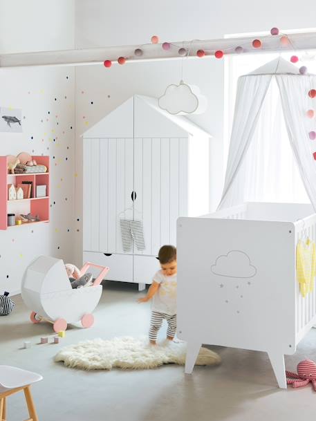 Kinderzimmer Kleiderschrank HOLIDAYS weiß 3