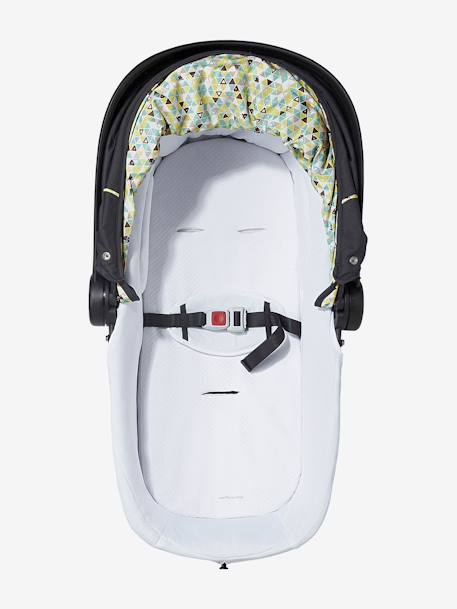 2er-Pack Schonbezüge für Babywannen/Kinderwagen Oeko-Tex farblich sortiert 2