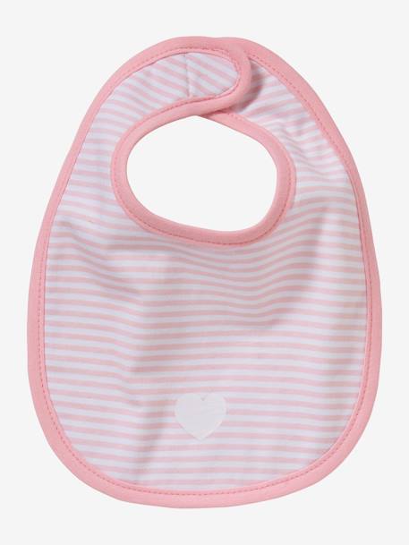 5er-Pack Baby Lätzchen Oeko-Tex pack rosa/katzenfreunde 6