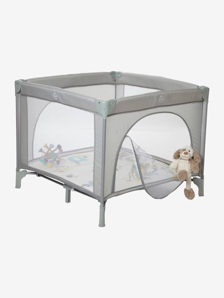 Baby Reise-Laufgitter BABY'PARK grau+marine 2