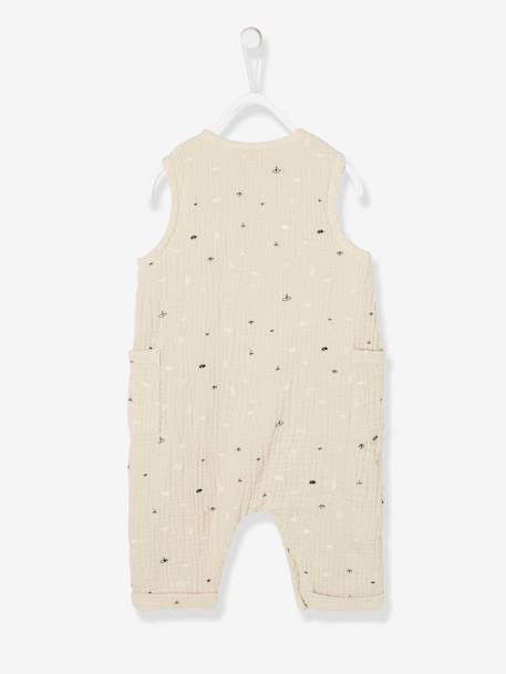 Baby Overall, Musselin - beige - 3