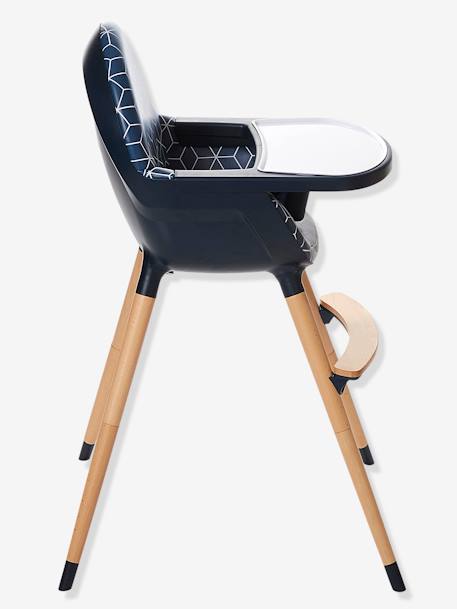 Mitwachsender Kinder Hochstuhl TOPSEAT - blau bedruckt - 6