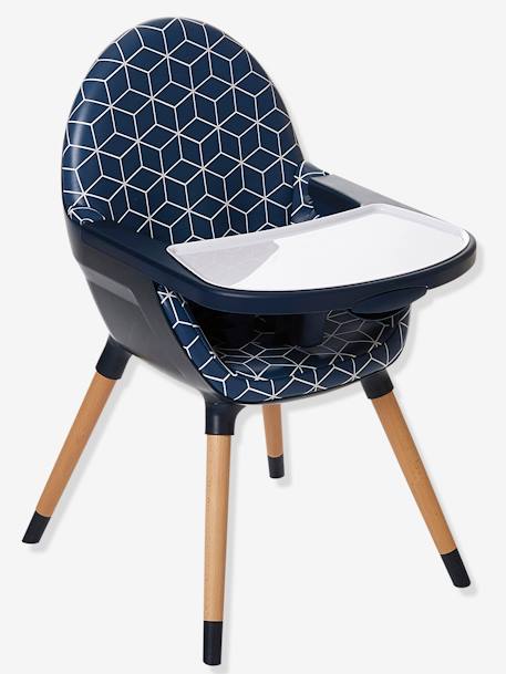 Mitwachsender Kinder Hochstuhl TOPSEAT - blau bedruckt - 2