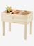 Pflanzkiste aus Holz, Hochbeet beige 5