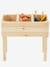 Pflanzkiste aus Holz, Hochbeet beige 7