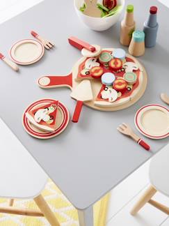 Spielzeug-Spielküchen, Tipis & Kostüme -Kinder Pizza-Set, Holz FSC®