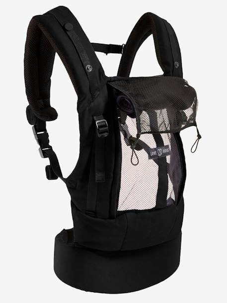 Set: Babytrage PhysioCarrier 2 mit Zubehör LOVE RADIUS by JPMBB schwarz/anthrazit 2