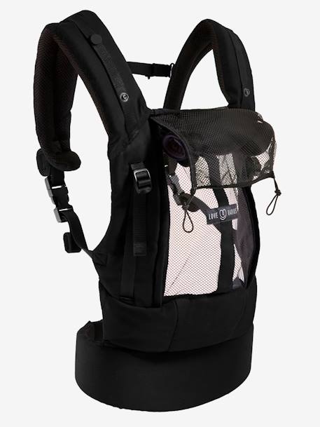 Physiologische Babytrage PhysioCarrier LOVE RADIUS by JPMBB grau/elefant+schwarz/anthrazit 8