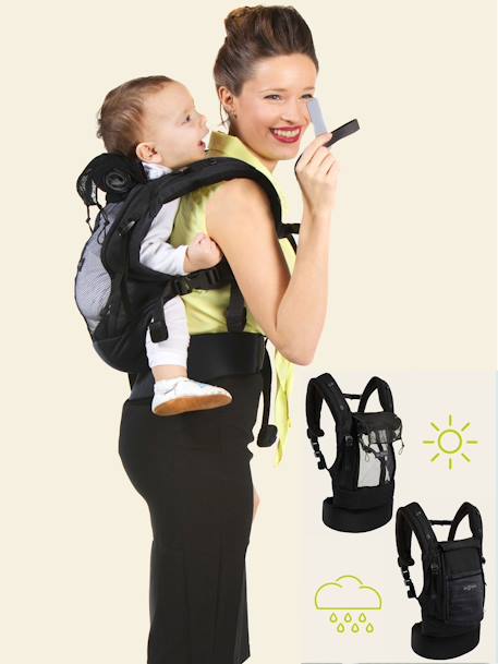 Physiologische Babytrage PhysioCarrier LOVE RADIUS by JPMBB grau/elefant+schwarz/anthrazit 12