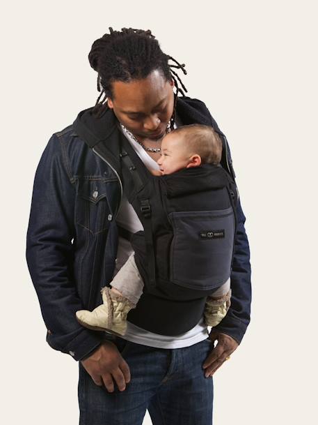 Set: Babytrage PhysioCarrier 2 mit Zubehör LOVE RADIUS by JPMBB schwarz/anthrazit 9