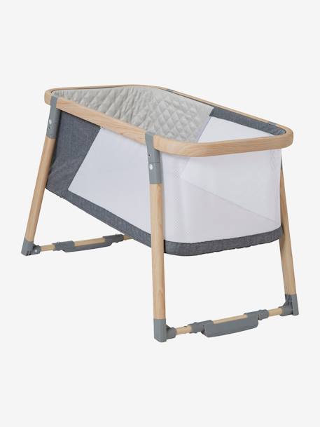 2-in-1 Baby Reisebett / Babyschaukel natur/grau 9