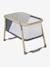 2-in-1 Baby Reisebett / Babyschaukel natur/grau 8