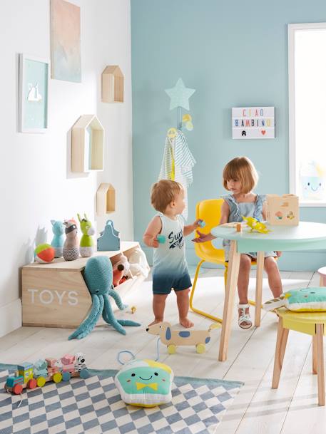 Kinderzimmer Regal TOYS, 3 Fächer natur 3