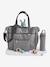 Weekender-Wickeltasche - grau meliert - 2