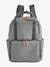 Wickelrucksack, Recycling-Polyester blau+grau 8