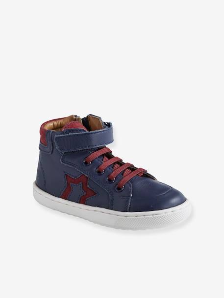 Jungen Baby High Sneakers marine 1