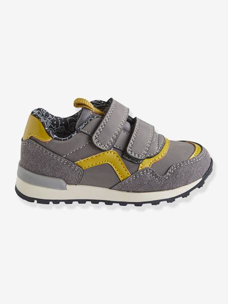 Jungen Baby Sneakers, Klett grau 2